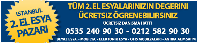 istanbul ikinci el eşya
